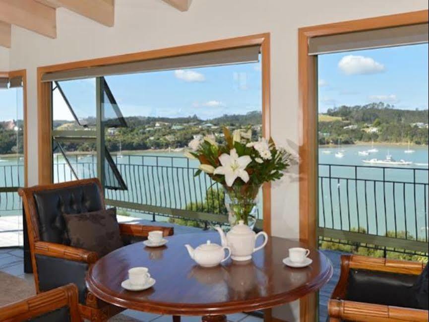 Cliff Edge By The Sea Villa Paihia Bagian luar foto